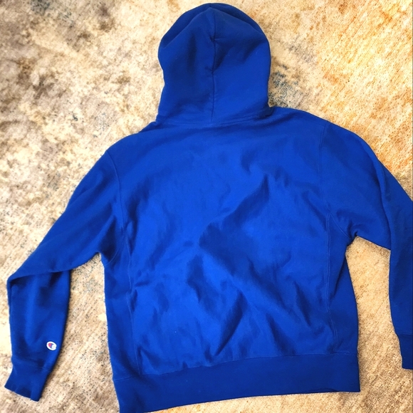 Champion Reverse Weave Logo Hoodie w/ Golf Patch - Picture 3 of 11